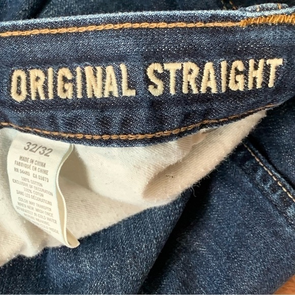 VINTAGE AMERICAN EAGLE Original Straight Medium Wash Jeans size 32 x 32 - Picture 10 of 13